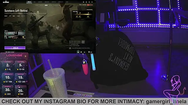 Gamergirl-Linela online show from September 30, 2025, 2:06 am