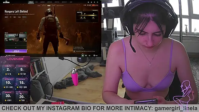 Gamergirl-Linela online show from October 4, 2025, 1:45 pm