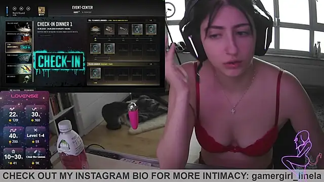 Gamergirl-Linela online show from September 10, 2025, 4:39 pm