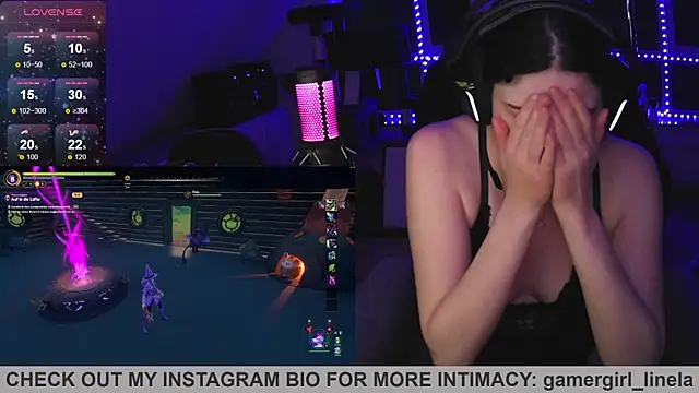 Snapshot of Gamergirl-Linela chatting on June 14, 2026, 2:24 am Gamergirl-Linela online show from June 14, 2026, 2:24 am