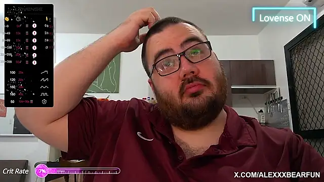 alexxxbear online show from March 16, 2025, 11:37 pm