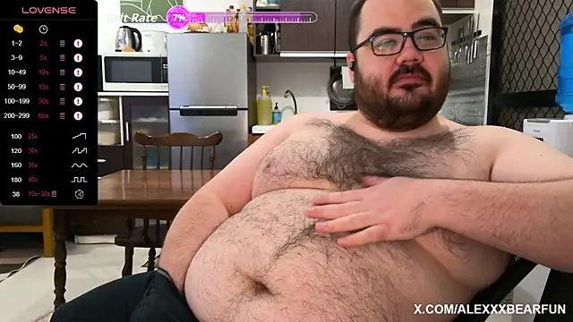 alexxxbear online show from September 14, 2025, 8:31 pm