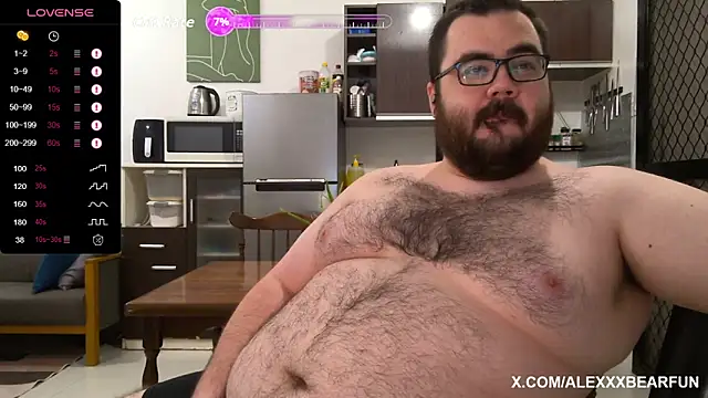 alexxxbear online show from October 1, 2025, 5:50 pm