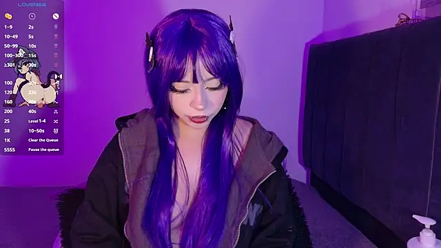 purplelilith3 online show from July 20, 2026, 5:15 am