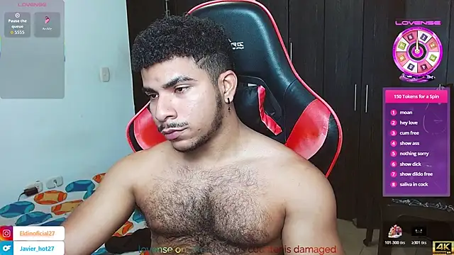 Javier Hot27 online show from April 2, 2026, 8:15 pm