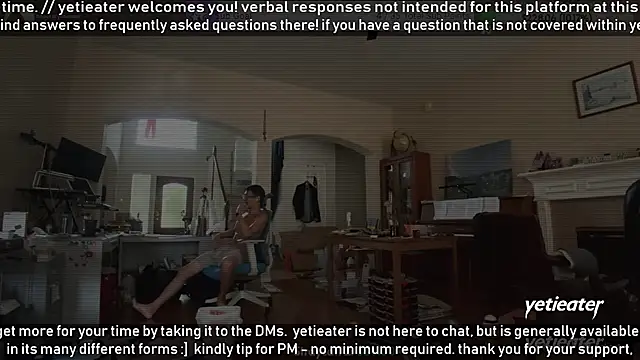 Snapshot of yetieater chatting on June 16, 2026, 5:13 pm yetieater online show from June 16, 2026, 5:13 pm