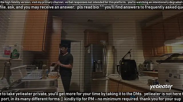 Snapshot of yetieater chatting on February 11, 2025, 3:08 pm yetieater online show from February 11, 2025, 3:08 pm