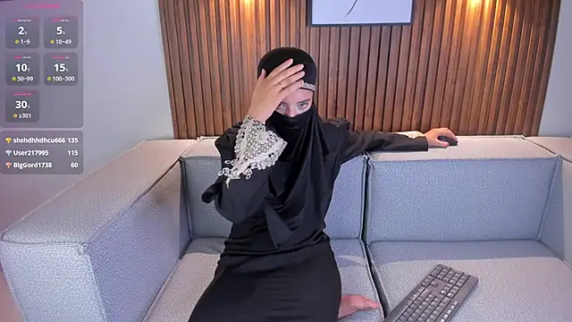 Snapshot of salma_arabicc chatting on March 10, 2025, 9:56 am salma arabicc online show from March 10, 2025, 9:56 am