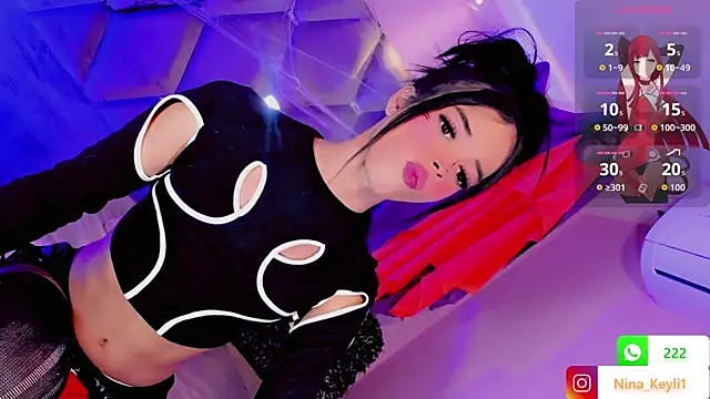 Nina Keyli online show from October 26, 2025, 8:31 pm