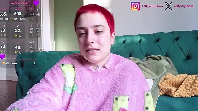 OllympeKaii online show from March 9, 2026, 3:59 pm