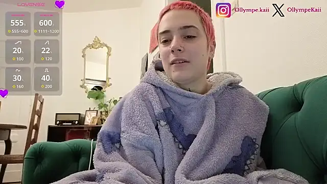 OllympeKaii online show from February 15, 2026, 5:41 am