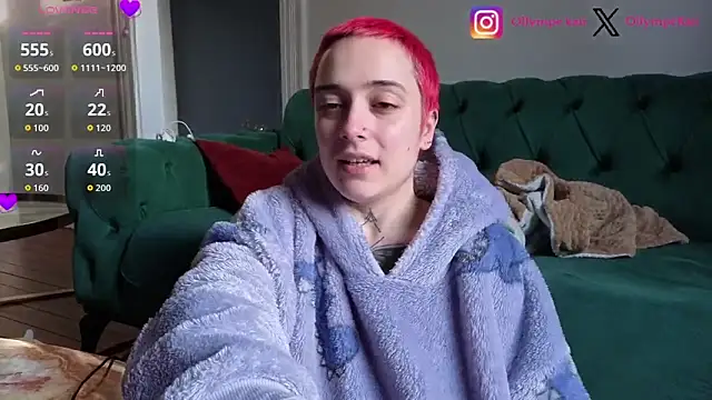 OllympeKaii online show from February 7, 2026, 3:42 pm