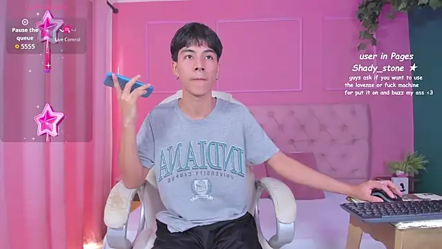 SHADY STONE online show from October 20, 2025, 9:26 pm