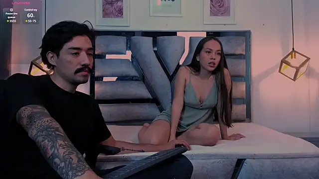 valery and Dani  online show from March 14, 2025, 7:55 pm