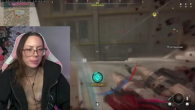 SpaceCowWhore online show from January 7, 2026, 5:01 am