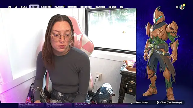 SpaceCowWhore online show from October 15, 2025, 3:42 pm