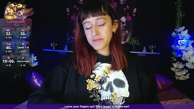 Hairydoll  online show from November 26, 2025, 9:15 pm