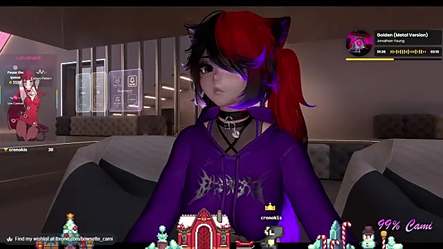 Bowsette Cami online show from November 15, 2025, 5:28 pm