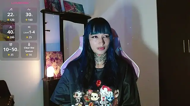 SharaRoss1 online show from October 7, 2025, 9:05 pm