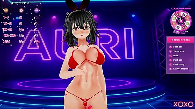 Auri Hikaru online show from October 13, 2025, 6:20 pm