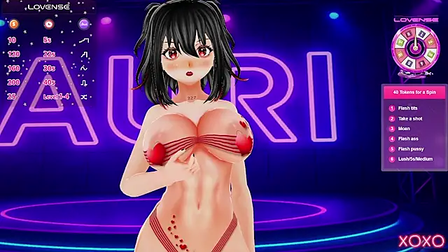 Auri Hikaru online show from October 19, 2025, 5:26 pm
