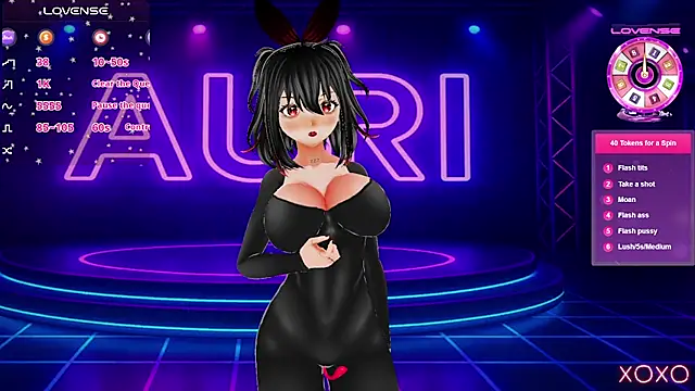 Auri Hikaru online show from September 12, 2025, 10:09 pm