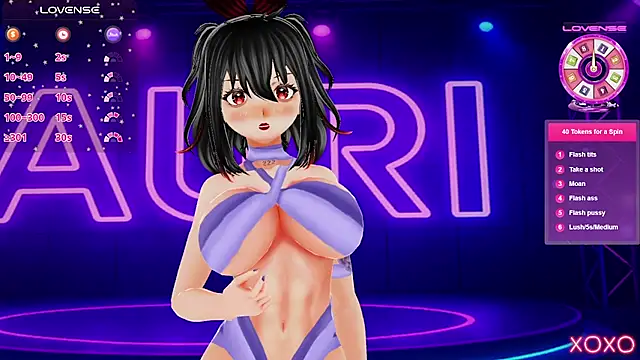 Auri Hikaru online show from October 1, 2025, 4:33 pm
