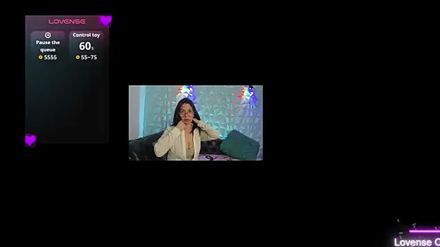 SabinaDeluxe cg online show from November 24, 2025, 8:31 pm