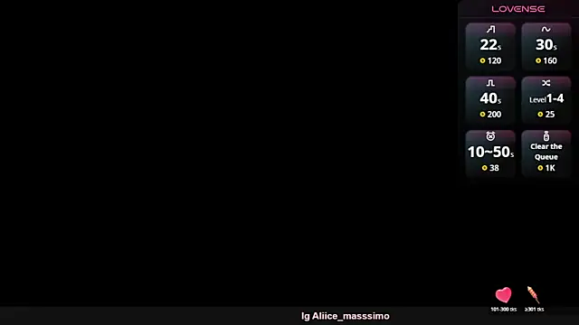 Aliice1  online show from November 29, 2025, 10:10 pm