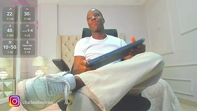 Snapshot of CharlesBrown_ chatting on September 19, 2025, 12:31 pm CharlesBrown online show from September 19, 2025, 12:31 pm
