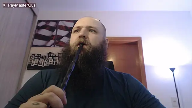 Snapshot of PayMasterGus chatting on October 8, 2025, 3:08 am PayMasterGus online show from October 8, 2025, 3:08 am