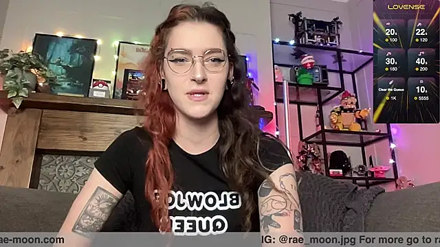 rae moonn online show from July 16, 2026, 12:57 pm