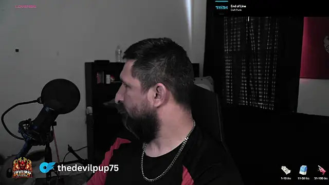DevilPup75  online show from June 18, 2026, 1:27 pm