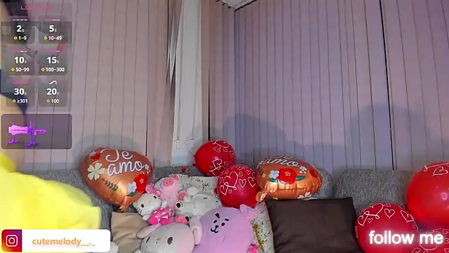 Melody-chers online show from February 13, 2026, 11:49 pm