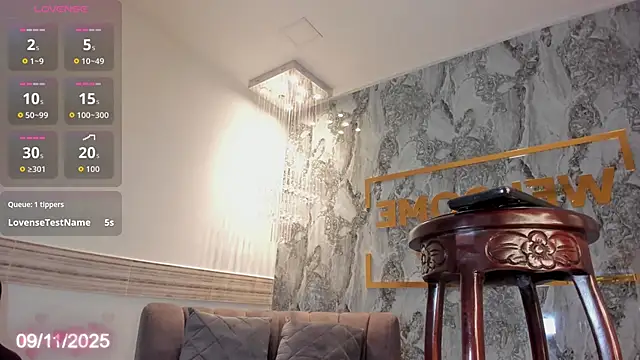 Kirby Carrington online show from November 9, 2025, 9:08 pm