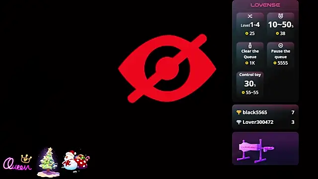 Chatqueen online show from December 15, 2025, 4:02 pm