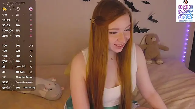 BellaQueenss online show from November 1, 2025, 10:31 am