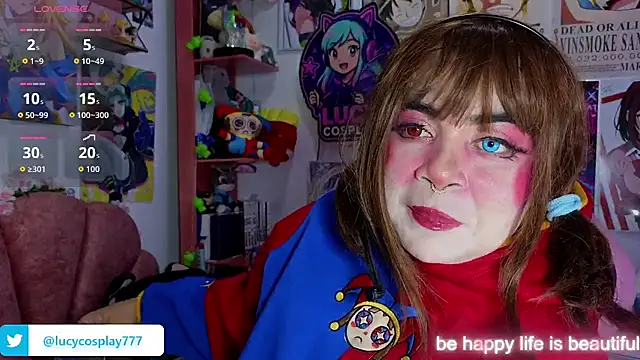 Lucycosplay777 online show from July 8, 2026, 3:34 pm