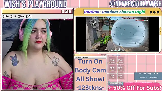 nevermakeawish online show from February 19, 2026, 5:26 am