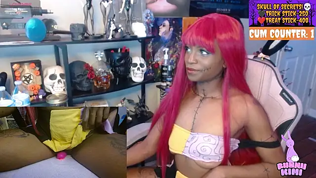 bunniikimi online show from October 30, 2025, 1:31 pm