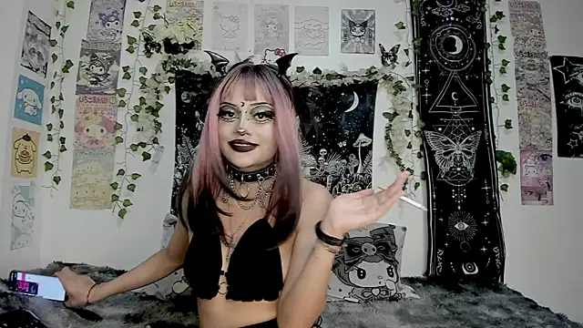 GothKitten666 online show from March 28, 2026, 12:55 am