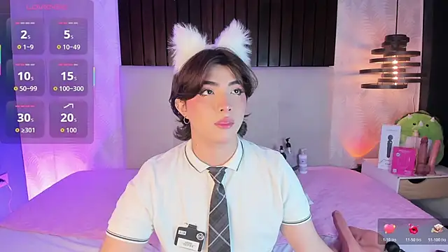 Creamy Angelo online show from February 20, 2026, 12:51 pm