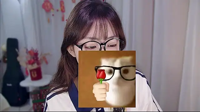 YUANYUAN-A online show from February 24, 2026, 1:23 pm