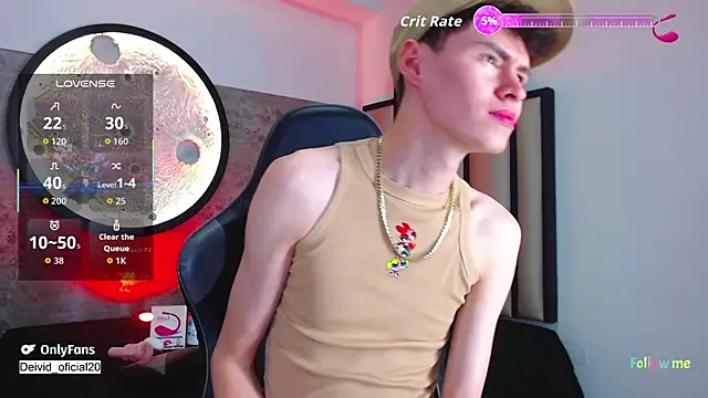 Deivid oficial20 online show from November 24, 2025, 7:47 pm