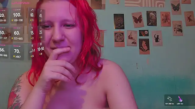 Hailey Foxy online show from June 17, 2026, 7:24 pm