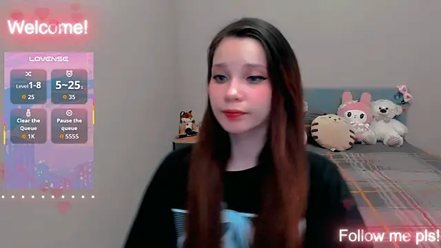 Kitten Alissa online show from April 9, 2026, 7:20 pm