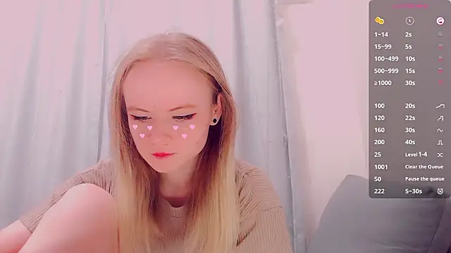 AliceNya cute online show from March 28, 2026, 4:46 am