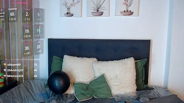 Andrea secret  online show from December 13, 2025, 8:04 pm