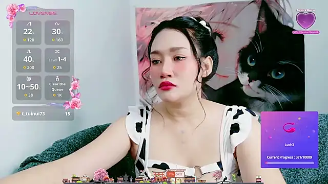 Lalacream12 online show from October 27, 2025, 2:51 pm