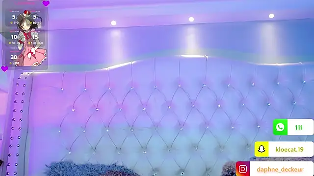 Daphnne XXX online show from October 11, 2025, 7:26 pm